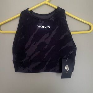 NWT Darc Sport Wolves She Hardcore Everson Seamless Racerback Tank sz S
